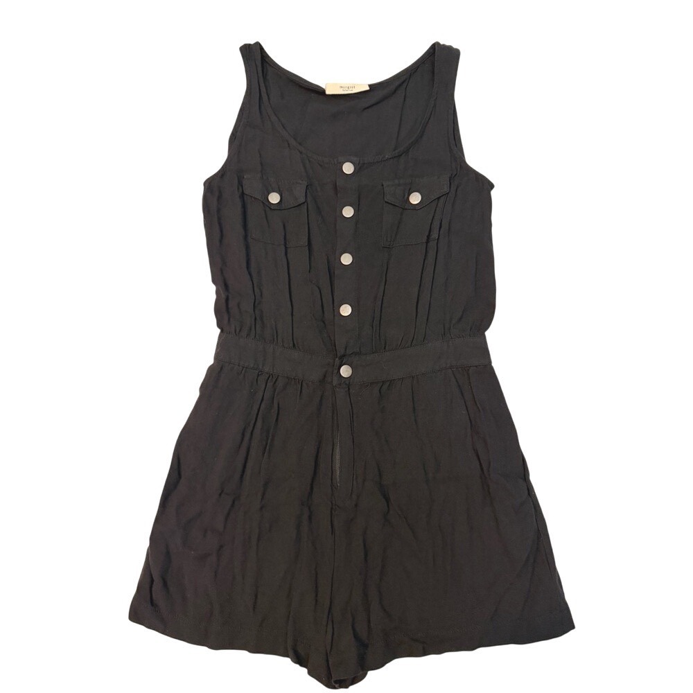 BE COOL Black Button-Up Kids Dress‎